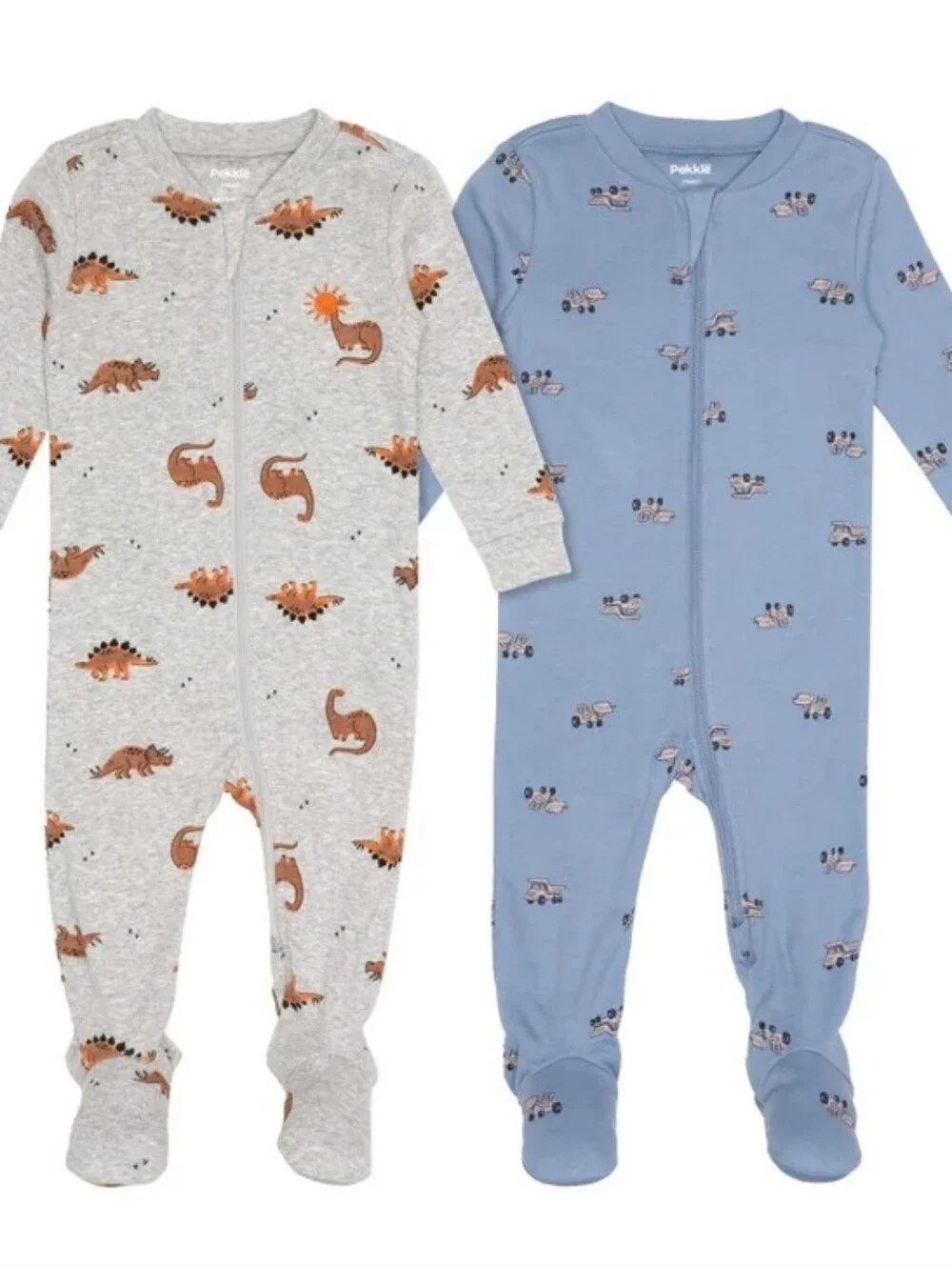 Pekkle Baby 2-pack Cotton Sleepers